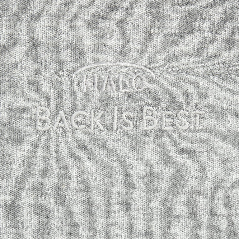 Halo SwaddleSure Swaddle Pouch 100 Cotton Heather Grey Unisex Newborn 0 3 Months Walmart
