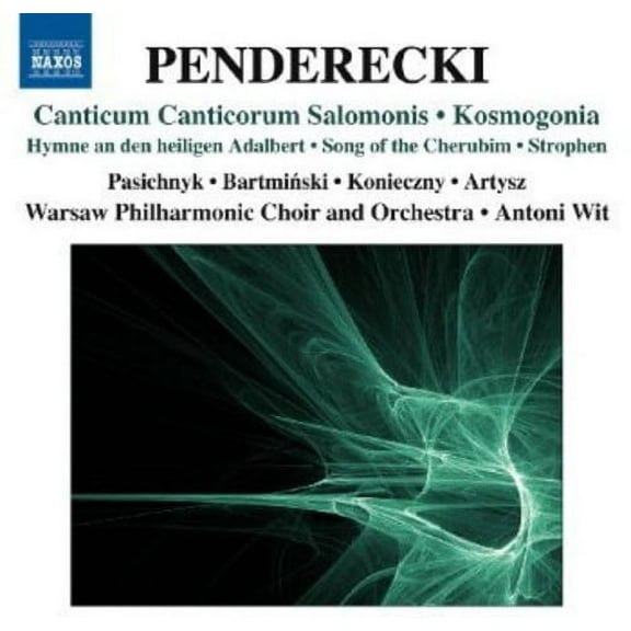 Antoni Wit - Canitcum Canticorum Salomnis / Kosmogonia - Music & Performance - CD