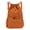 Orange, variant on Water-Resistant Drawstring Schoolbag, Foldable Large Capacity Gym Sack for Sports Fitness Travel Commute (Black)
