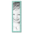 thumbnail image 2 of ArtToFrames 11" x 43" Eggshell Blue Picture Frame, 11x43 inch Blue Wood Poster Frame (WOM-4599),  Pack, 2 of 8