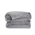 thumbnail image 2 of Royal Velvet  Lavish Plush Solid Blanket Twin/Twin XL - Grey, 2 of 5