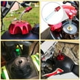 JSNKJLMN Motorcycle ATV Gas Fuel Cap Vent Breather Hose Tube Tank Bike
