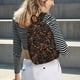 thumbnail image 5 of Disketp Floral Mochila de Lona Estampada, Mochila Escolar de Viaje Ligera para Estudiantes y Portátil-Medium, 5 of 5