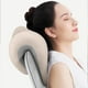 thumbnail image 3 of Almohada de cuello de espuma gris y blanca, almohada de apoyo para dormir, descanso en el escritorio y uso en el hogar, almohada de espuma de memoria de oficina para el cuello - 30*18*24cm, 3 of 6