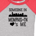 thumbnail image 4 of Inktastic Memphis Tennessee Someone Loves Me Skyline Boys or Girls Baby Bodysuit, 4 of 5