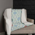 thumbnail image 5 of Amrita Sen Designs Amrita Sen Goa Vine Prism Throw Blanket Sherpa Fleece 50x60, 5 of 5