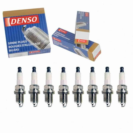 8 pc DENSO 3131 Standard Spark Plugs for KJ16CR11 Ignition Wire Secondary Fits select: 2000-2001 MAZDA PROTEGE, 1998 HONDA ODYSSEY