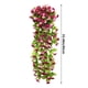 thumbnail image 3 of Flores colgantes Decoraciones artificiales Plantas colgantes de seda sintética Flores artificiales colgantes Ramas falsas, 3 of 6
