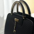thumbnail image 4 of Elegant Women's Handbag, Purse, Messenger Bag ( Black ), 4 of 9