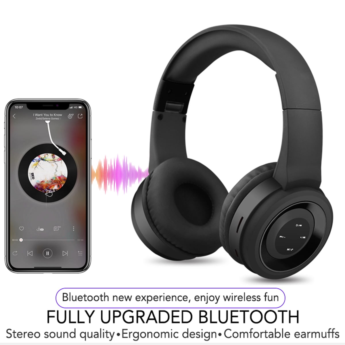 Uverbon Head-Mounted Stereo Headset 