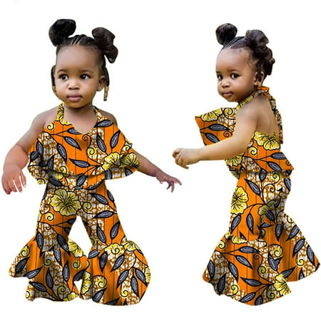 

pop seller Toddler Girl Jumpsuit 4t Toddler Girls Traditional Style Sleeveless Ruffles Girls Summer