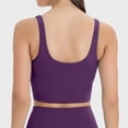 thumbnail image 5 of Lixiuxyad Adjustable Strap Tank Tops Women's Strap Tank Top Sexy Trim Backless Vest Summer Going Out Tops(Purple M), 5 of 6