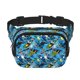 thumbnail image 1 of Fotbe snow board blue Cangurera Cuadrada con Estampado de Doble Capa, Bolsa de Cintura Ajustable Mini para Hombres y Mujeres, 1 of 9