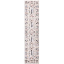 SAFAVIEH Luna Damion Oriental Runner Rug, Beige/Blue Rust, 2'2" x 9'