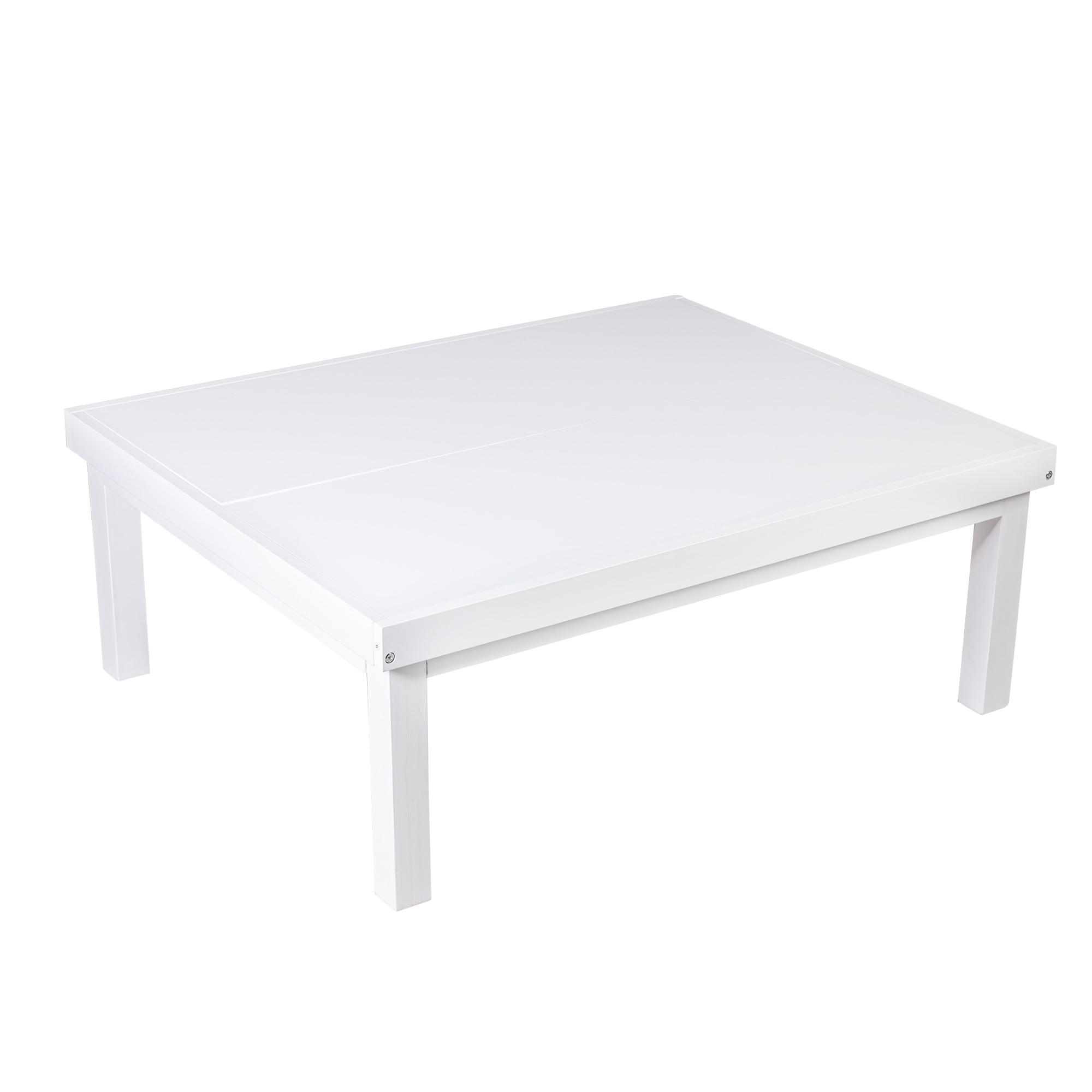Kepooman Game Table for Children, Study Desk with Storage Box, Ideal for Arts and Crafts and Snack Time, White Kepooman Game Table for Children, Study Desk with Storage Box, Ideal for Arts and Crafts and Snack Time, White