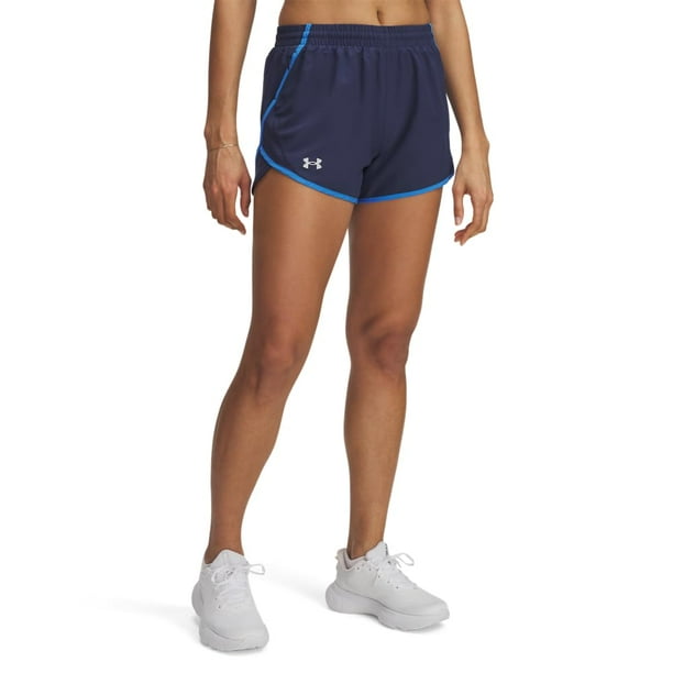Shorts Under Armour Fly by Mujer Navy Lavado/Azul Atlantis XS