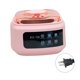 thumbnail image 2 of Calentador de cera eléctrico con control de temperatura para derretir cera en salones de belleza y spa. Rosa, 2 of 9