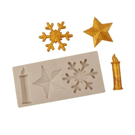 

Christmas Baking Silicone Mould DIY Chocolate Cupcake Cake Muffin Baking Mold