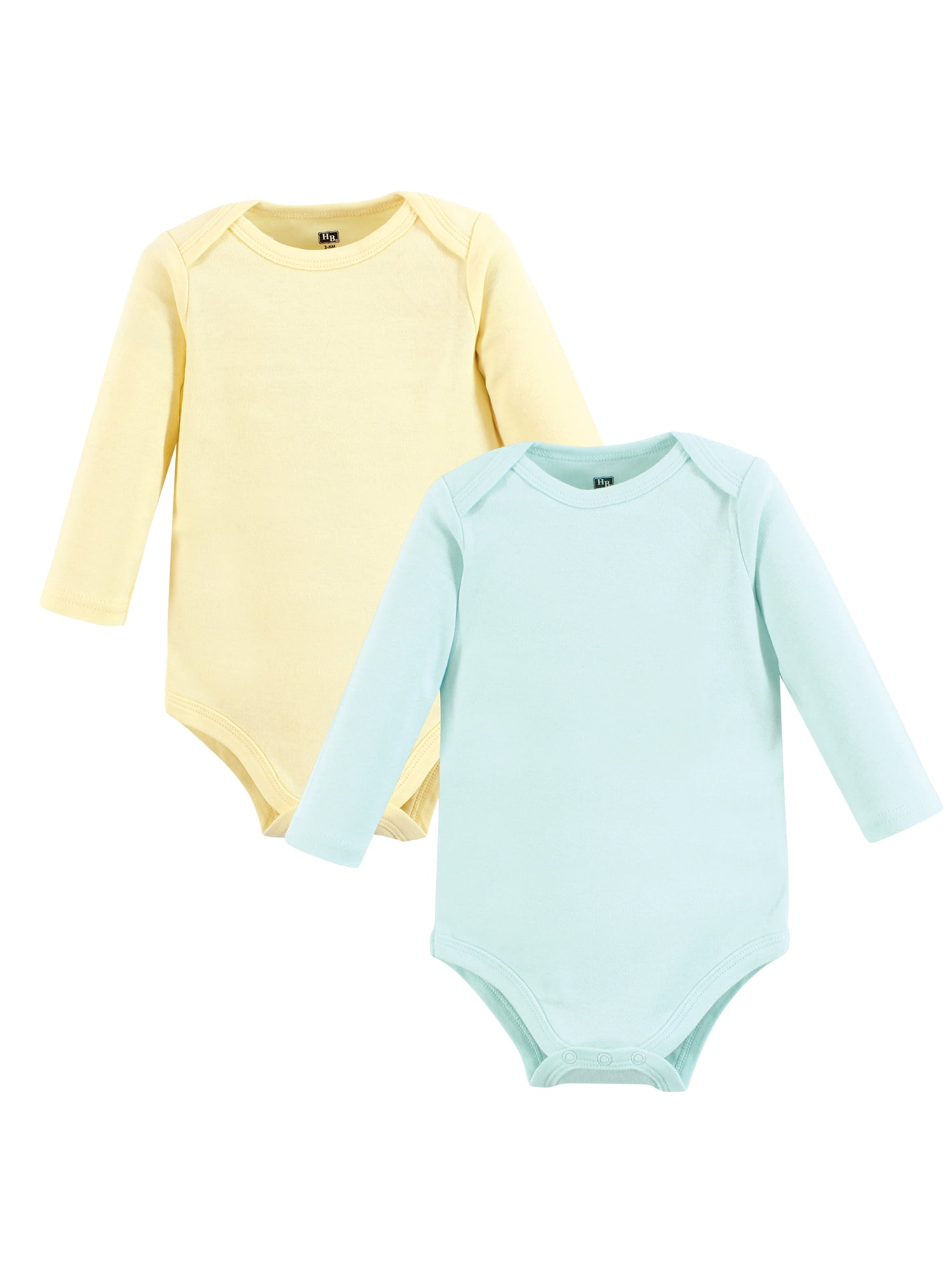 Hudson Baby Cotton Long Sleeve Bodysuit, 10-Pack, Newborn-18 Months