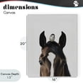 thumbnail image 4 of Stupell Industries Contemporary Quiet Companion Horse & Bird Canvas Art, 16 x 20, by Svetlana Aleynikova, 4 of 8