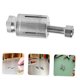 thumbnail image 4 of CHICHUMID 4Ud Tapones De Tornillo Para Manillar De Vehículo Eléctrico Plata Duraderos, 4 of 5