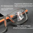 thumbnail image 6 of Kicks Reading Glasses Men, Kicks Sports Tr Square Frame Ultra-Light Anti-Blue Light Reading Glasses, 6 of 6