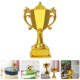thumbnail image 1 of Houderco 6Ud Trofeos Pequeños De Plástico Dorados Para En Pasteles Y Eventos, 1 of 8