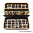 thumbnail image 3 of 1pc, Knife Display Case For 66+ Pocket Knives, Storage Box, Folding Knives Organizer Holder, Knives Collection Protector For Tactical Outdoor EDC Mini Knife, (Bag Only) - Brown, 3 of 8