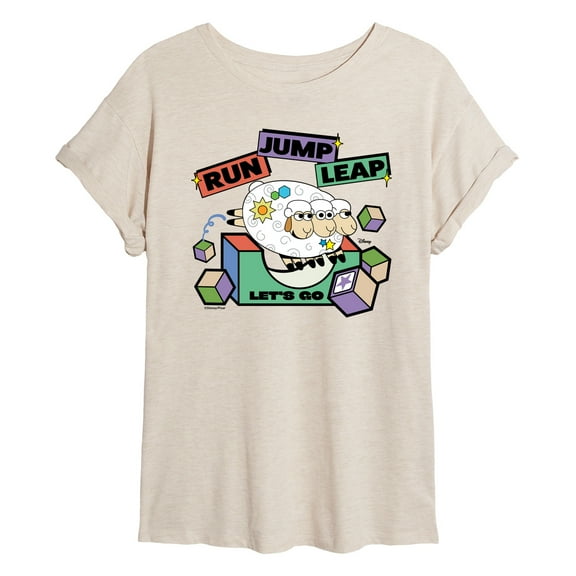 Disney - Toy Story - Gruff Goat Billy Jump - Women's Oversized T-Shirt