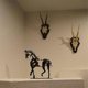 thumbnail image 2 of Horse Sculpture Metal Led Animal Sculpture Home Restaurant Decoration Housewarming Gift GuanGuan, 2 of 4