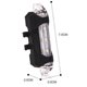 thumbnail image 1 of Compatible con luces de advertencia de scooter scooter blanco 1 pieza ZefeiWu 8390606552358, 1 of 1