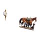 thumbnail image 5 of Figura de resina de una niña con un caballo. Escultura de arte abstracto para escritorio, decoración del hogar o para amantes de los animales., 5 of 8