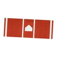 thumbnail image 1 of DYNWAVECA Softball Pitching Mat Softball Pitching Mound Equipment Softball Training Tool for Softball and Baseball Pitcher Home Garage Red 116x300cm, 1 of 9