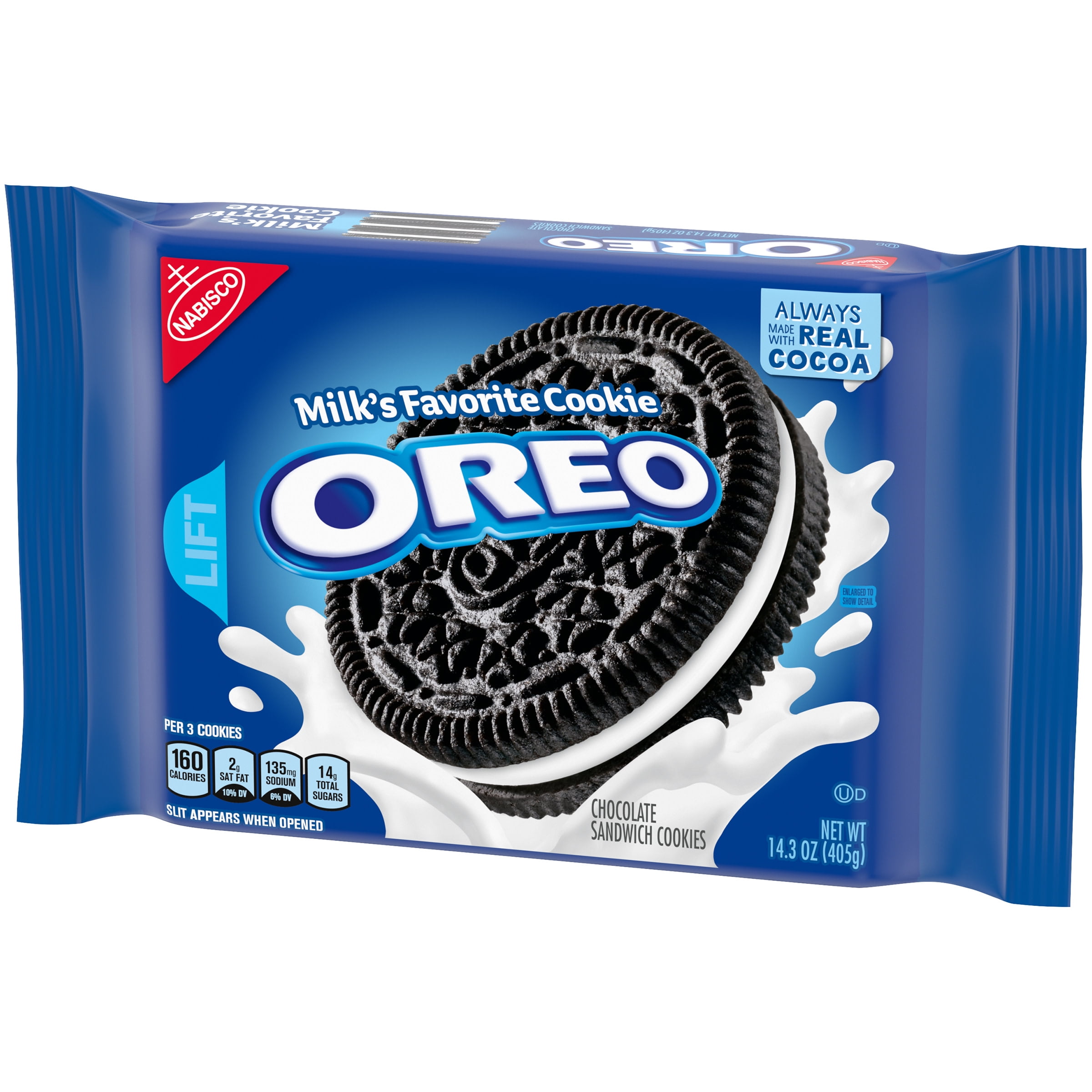 Oreo Chocolate Sandwich Cookies 14 3 Oz Walmart Com Walmart Com