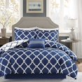 thumbnail image 2 of Madison Park MPE10-089 Essentials Merritt Complet Lit & Ensemble de Draps Simple Navy, Simple, 2 of 5
