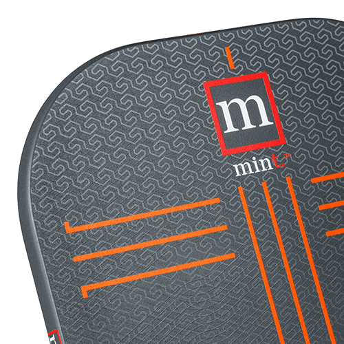 Mint Sport Mon Marteau Pickleball Paddle – 13mm Edgeless Kevlar & Carbon Fiber Hybrid Face, Thermoformed Midweight Paddle with 3D Textured Spin Surface, USAPA Approved