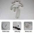 thumbnail image 3 of Palm Tree Led Neon Sign Night Light With Base Coconut Tree Marquee Night Lamp Table Light Best Gift, 3 of 5