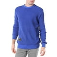 thumbnail image 3 of ZIMEGO Men's Classic Vintage Color Wash Ribbed Crew Neck Pullover Casual Sweater, 3 of 6