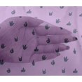 thumbnail image 4 of oneOone Viscose Chiffon Fabric Finger Sign Symbol Print Fabric by The Yard 42 Inch Wide, 4 of 4