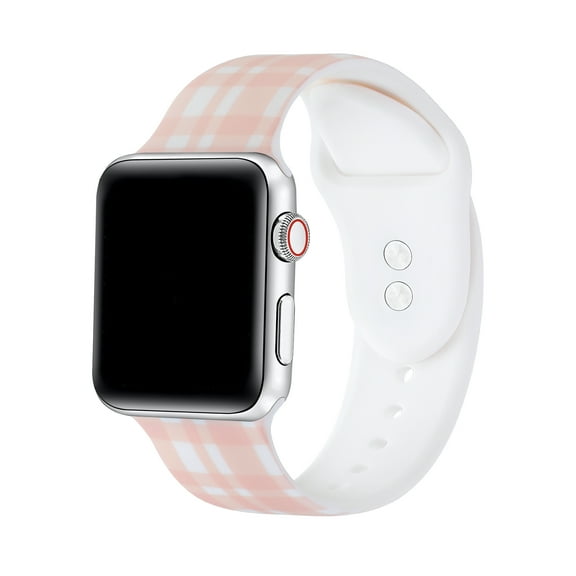 Posh Tech Cherry Coquette Silicone Lightweight and Waterproof Band for Apple Watches