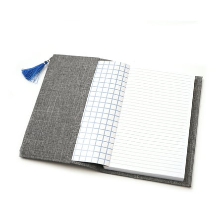 Gartner Studios Fabric Zipper Journal, 6" x 8", 120 Sheets