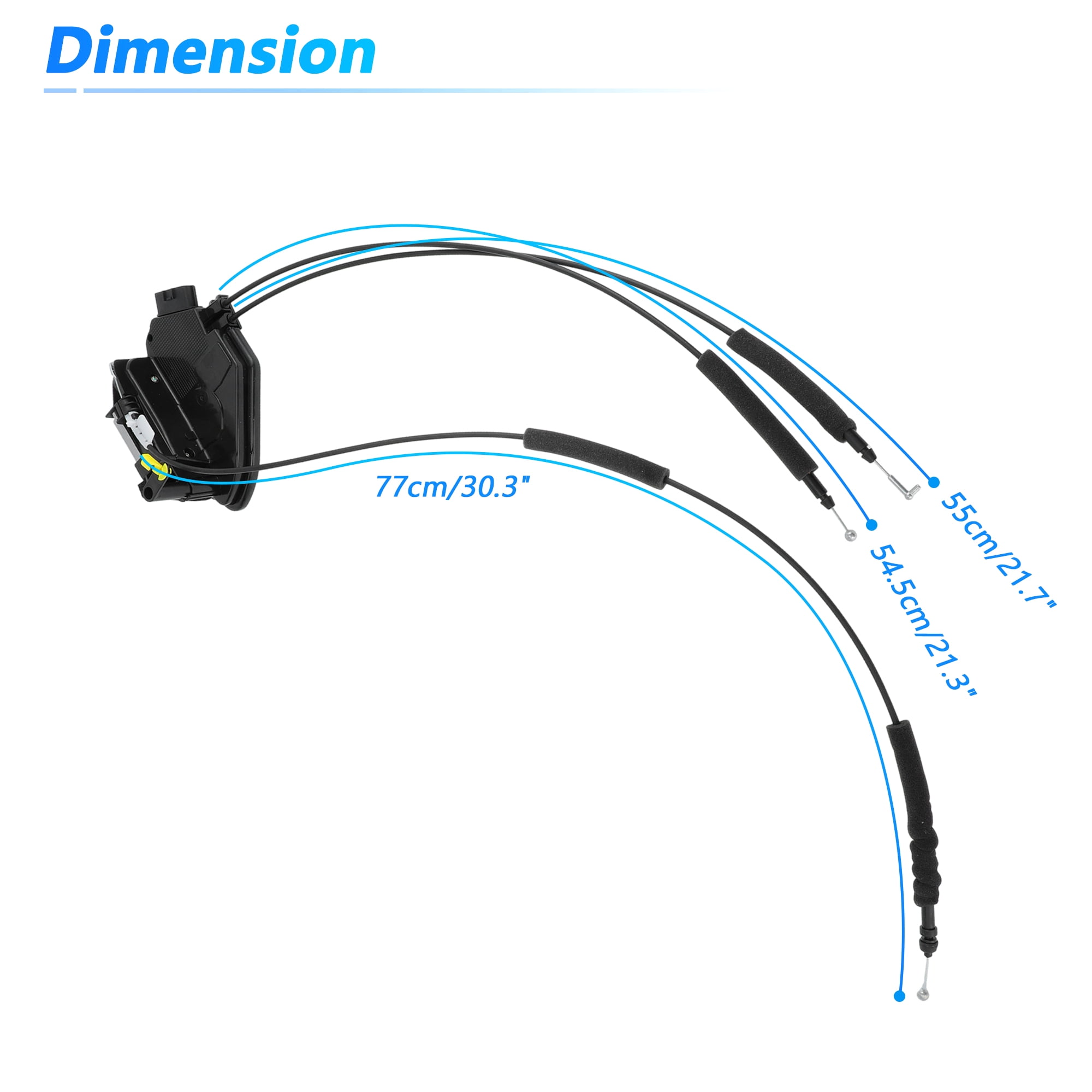 Unique Bargains Power Door Lock Latch Actuator for Nissan Sentra 2013-2019 Left Side
