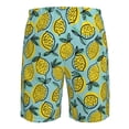 thumbnail image 6 of Naloa Lemon Men's Beach Shorts, Surfing shorts, Swim trunks, Quick Dry Swim Trunks for Surfing Beach Fun - Large, 6 of 9