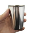 thumbnail image 3 of Allume Gobelet en Acier Inoxydable Incassable pour Bière Cola Milkshake 320ml, 3 of 13