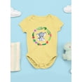 thumbnail image 3 of Elephant With Plant Circle Bodysuit Infant -Image by Shutterstock,  Newborn, 3 of 4