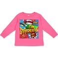 thumbnail image 3 of Inktastic I'm Three Comic Book Boys or Girls Long Sleeve Toddler T-Shirt, 3 of 5