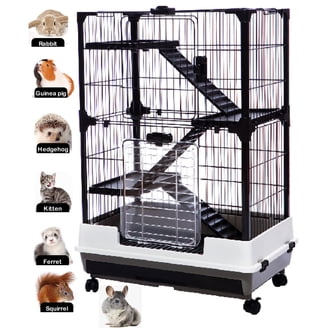 Ferret Cage with 2 Big Front Doors Rabbit Guinea Pig Chinchilla Rat House 37 Ferret Cage with 2 Big Front Doors Rabbit Guinea Pig Chinchilla Rat House 37