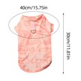 thumbnail image 2 of Graffiti Pattern Ice Silk Pet Sleeveless Vest Breathable Mesh Cooling Tank Top with Built-in D-Ring for Small Medium Dogs Cats Summer Daily Walking(Light Green-S-35cm), 2 of 7