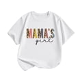 thumbnail image 4 of Ccpelsie Girls Toddlers' Short-Sleeve Graphic T-Shirts Crewneck Kids Tee Tops Girls Clothes Beige,2-3 Years, 4 of 4
