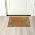 thumbnail image 4 of Bxaolu Welcome Doormat Outdoor Indoor Entrance Floral Door Mat Non Slip Entryway Front Back Door Floor Mat Inside Outside Washable Carpet Mat for Patio Hallway Porch, 19.6"x31.5", 4 of 7